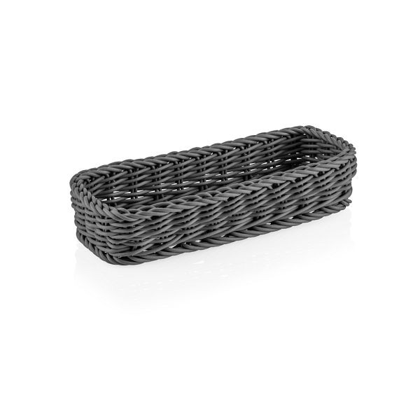 WAS Besteckkorb Systemkorb / Besteckkorb grau, 27 x 10 x 5 cm, 5076427
