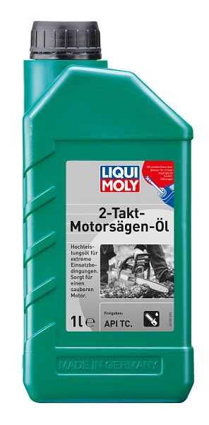 LIQUI MOLY 2-Takt-Motorsägen-Öl, Kanister Kunststoff, VE: 1 Liter, 1282