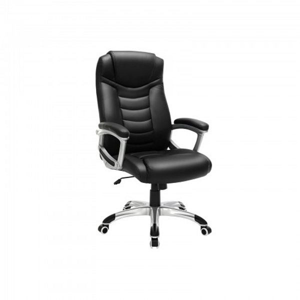 SONGMICS Gut gepolsterter Chefsessel, OBG21B, 6955880355006
