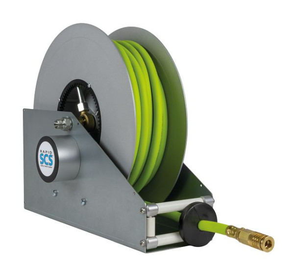 Rapid Automatischer Schlauchaufroller mit 10 m Flex-Schlauch DN 10, zur Wand-, Boden- oder Deckenmontage, 04 028