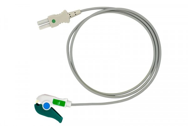 Golmed EKG-Einzelleitung zum TruLink-Stecksystem, 90 cm, Grün, 7-9-SL1,5 GR