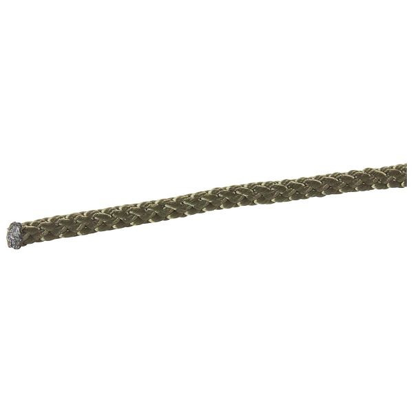 Dönges Faserseil aus Polypropylen, 2 mm, bronzegrün, geflochten, VE: 250 m, 101234
