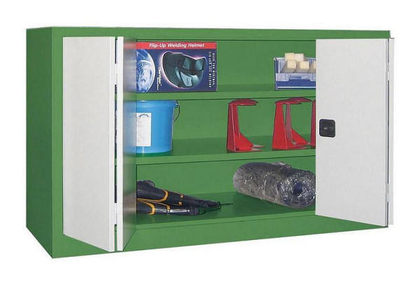 Pavoy Falttürenschrank 1000/500/1500, Drehgriff Hakenriegel, Böden gepulvert, 39392-150-501-735303