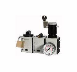 Riegler Wartungsstation SAFETY bestehend aus Kugelhahn inkl. Schalldämpfer, Anfahrventil und Druckregler, 100244