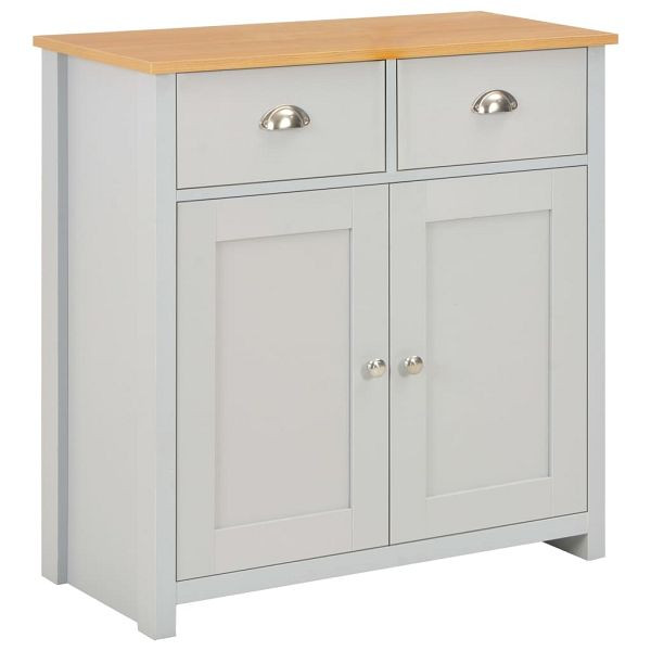 vidaXL Sideboard Grau vidaXL Sideboard Grau 79 x 35 x 81 cm, 283742