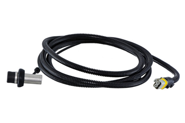 HELLA Sensor, Raddrehzahl, 2-polig, Vorderachse links, Kabel: 2870mm, 6PU 230 048-511
