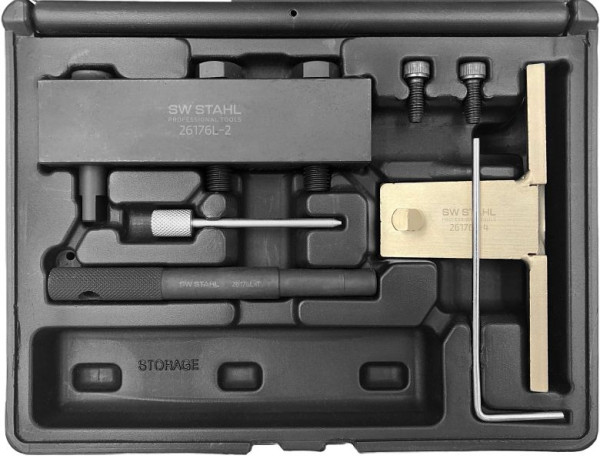 SW-Stahl Motor Einstellwerkzeugsatz, Chevrolet/Opel, für Reparaturarbeiten an 1.6 CDTi ecoFLEX Dieselmotoren, 26176L