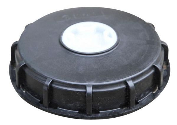 Cemo Schraubdeckel DN150 schwarz, für IBC, 10447, 4052886086827