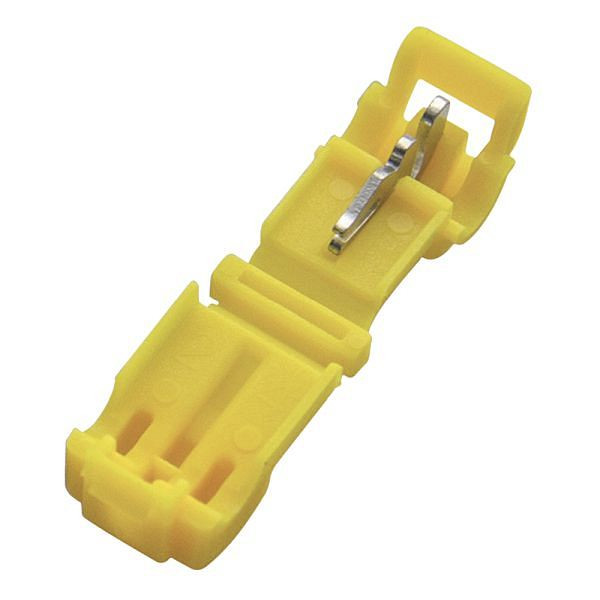 Haupa Schnellverbinder gelb 4,0-6,0 PP, VE: 100 Stück, 260504