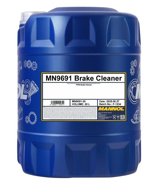 MANNOL 9691 Brake Cleaner, VE: 20 l, MN9691-20, 4036021102610