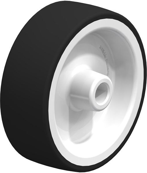Blickle POTH 100/12G Rad aus Thermoplastisches Polyurethan, Grau, 464784