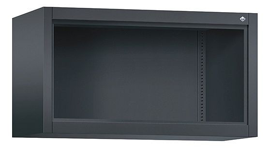 C+P Aufsatzregal Acurado, H500xB930xT400mm, Farbe: Schwarzgrau, 9164-000 S10012