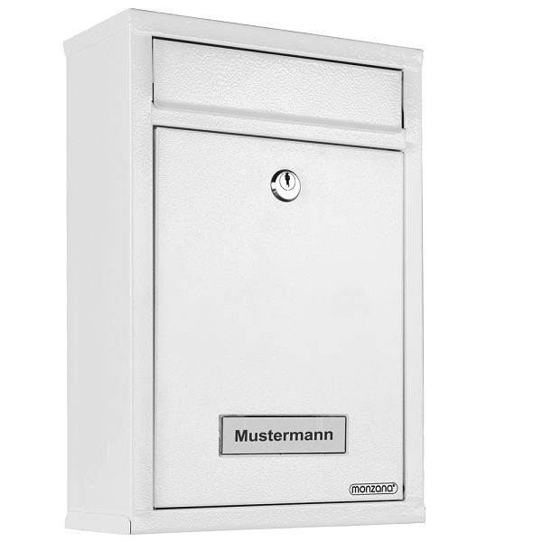 monzana Briefkasten Weiß 32x22x9cm, 105259, 4250525347043