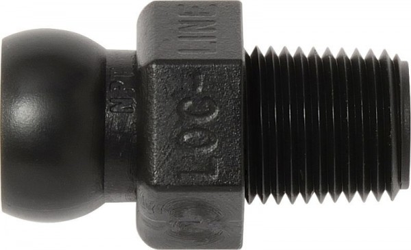 Loc-Line NPT-Anschluß 1/8" schwarz, VE: 4 Stück, L41405S