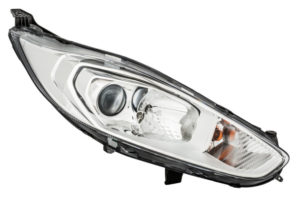 HELLA Halogen-Hauptscheinwerfer, für u.a. Ford Fiesta VI (CB1, CCN), ECE, für Linksverkehr, rechts, 1LL 354 803-101