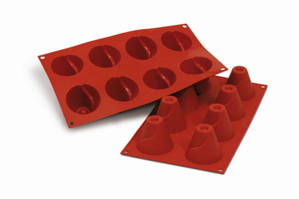 Schneider Silikonbackform Vulkan, Ø 62,7 mm, Höhe 52 mm, 115089