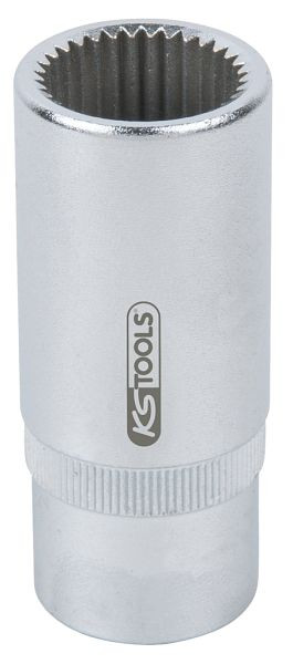 KS Tools Einspritzpumpen-Vielzahn-Stecknuss, 152.1397, 4042146611838
