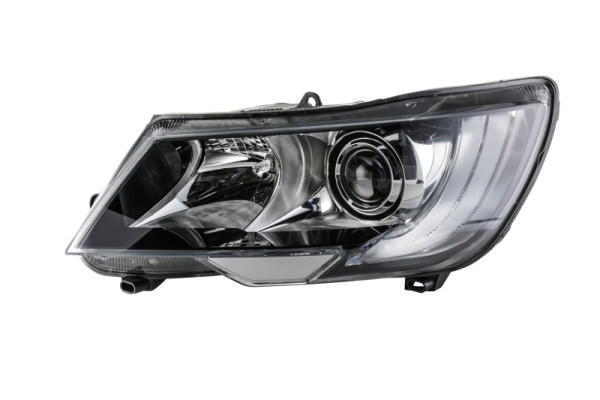 HELLA Halogen/DE-Hauptscheinwerfer, für u.a. Skoda Superb II Estate (3T5), ECE, für Rechtsverkehr, links, 1EL 011 314-311