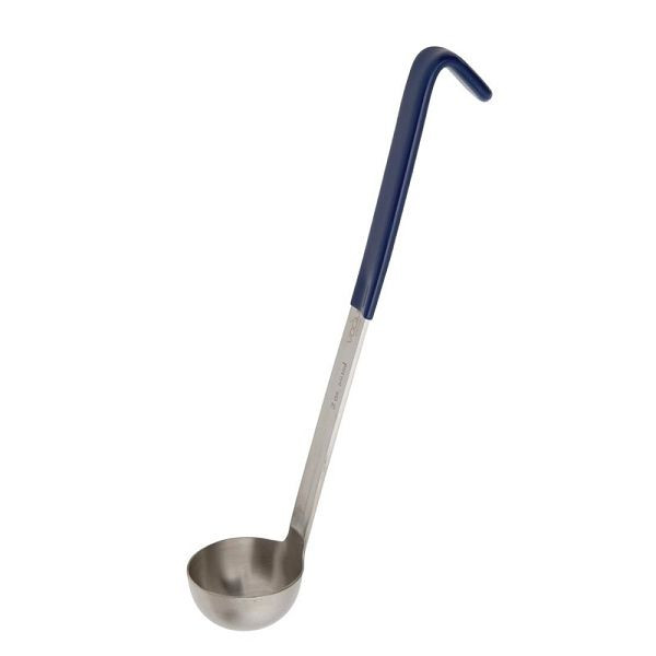 Vogue farbkodierter Schöpflöffel blau 6cl, gestempelt, CD145