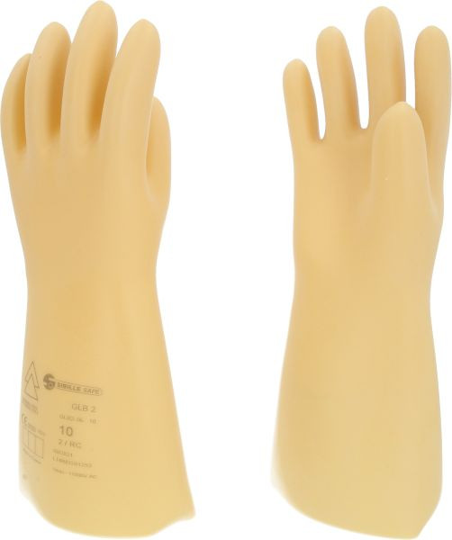 KS Tools Elektriker-Schutzhandschuh mit Schutzisolierung, Größe 10, Klasse 2, weiß, 117.0057