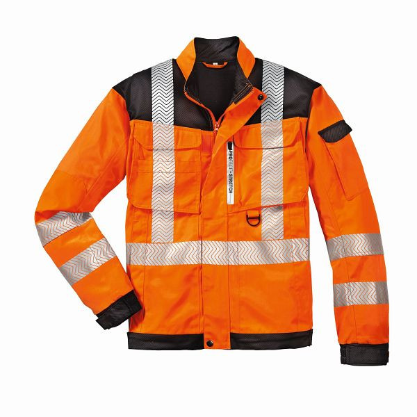4PROTECT Warnschutz-Bundjacke KENTUCKY, leuchtorange/grau, Größe: 6XL, 3810-6XL