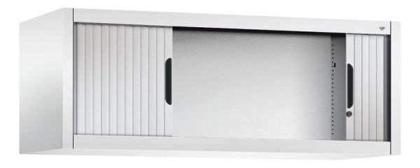 C+P Rollladenschrank Omnispace, H450xB1200xT420mm, Farbe: Verkehrsweiß / Weißaluminium, Griffmulde, 3263-00 S10081
