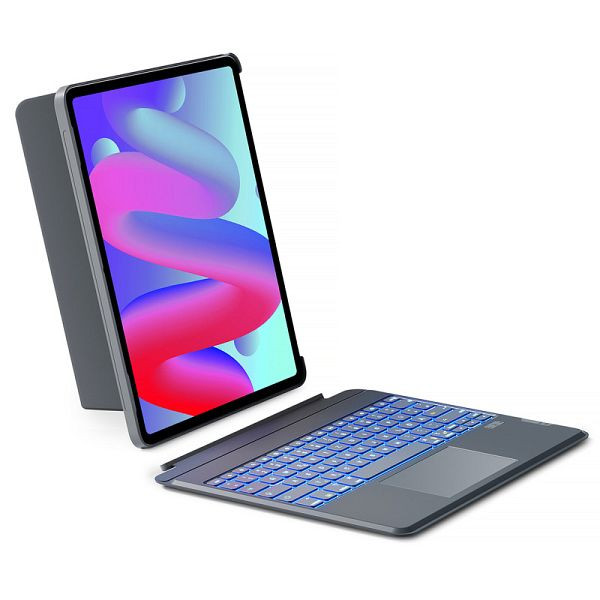inateck Abnehmbare Tastatur für iPad Air 13" M4/M3/M2 (2026/2025/2024), iPad Pro 12.9" (6/5/4/3th), KB04118_gray