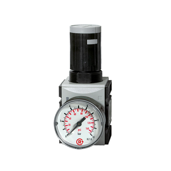 Riegler Präzisionsdruckregler »FUTURA«, mit Manometer, BG 2, G 3/8, 0,5-16 bar, 139482