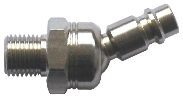 ELMAG Stahl-Drehgelenkstecker DN 7, 2, AG 1/2', Länge= 54,7 mm, 42792