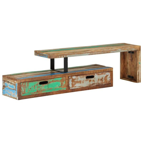 vidaXL TV-Schrank Altholz Massiv, 351678, 8720845692964