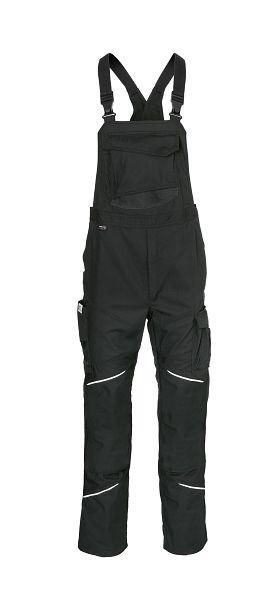 Kübler ACTIVIQ cotton+ Latzhose, Farbe: schwarz, Größe: 40, 3450 3421-99-40