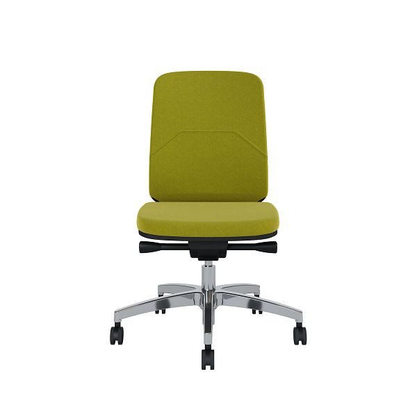 Bisley Bürodrehstuhl Bali, Gepolsterte Rückenlehne Aluminiumfußkreuz, TN9702 lime, BALIAGTN9702