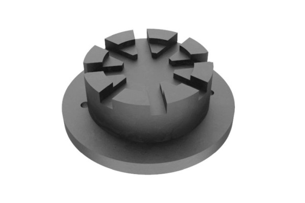 Busching Gummiauflage passend für Nussbaum Hebebühnen, H: 41mm D: 120mm, 100896