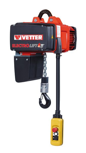 Vetter ELECTROLIFT® 250 kg, Bügelaufhängung, mit Betriebsstundenzähler, SiXX2F-BL