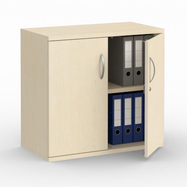 Deskin Flügeltürenschränke MULTI M pro, Buchedekor, B 800 x H 780 x T 420 mm, 278059