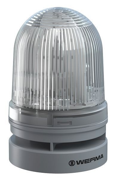 WERMA Midi TwinLIGHT Combi 115-230VAC CL- klar, 461.410.60
