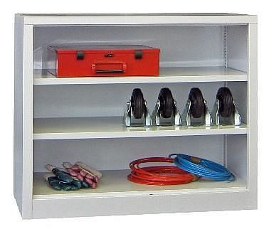Pavoy Flügeltürenschrank 1000/600/1200, ohne Türen, Böden gepulvert, 31309-120-681-905