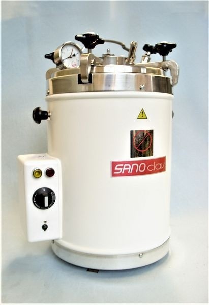 SANOclav AUTOKLAV LAM-3-20-ECZ-J, 20 Liter, max. 143°C, 1028