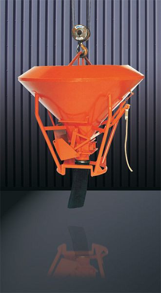 Eichinger Betonsilo 1010.9, 600l, Angeschweißte Kette, Federzug, Auslauf Ø 200 mm, Modell IMER, 10100900300010