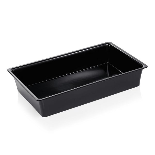 WAS GN 97 GN Behälter 1/1-100 mm, schwarz, Melamin, 9711101