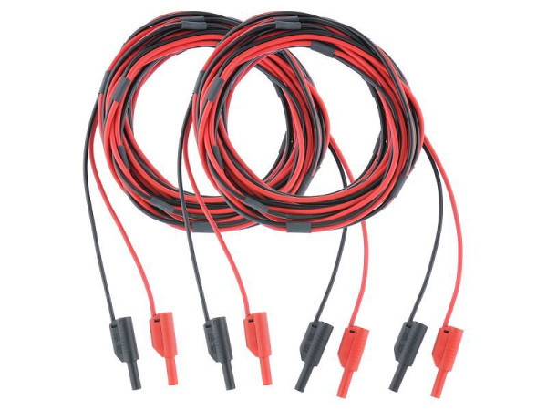 Metrel Niederohm Prüfleitung, 2 x 10 m, 2 Stück, S 1058, 20691890