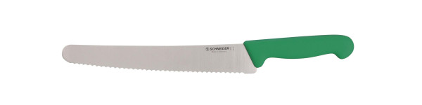 Schneider Universalmesser, Wellenschliff, grün, Klinge Länge: 25 cm, 260703