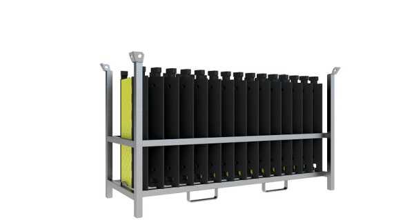 Schake Palette zur Lagerung von Kabelbrücken, 33934-SET15