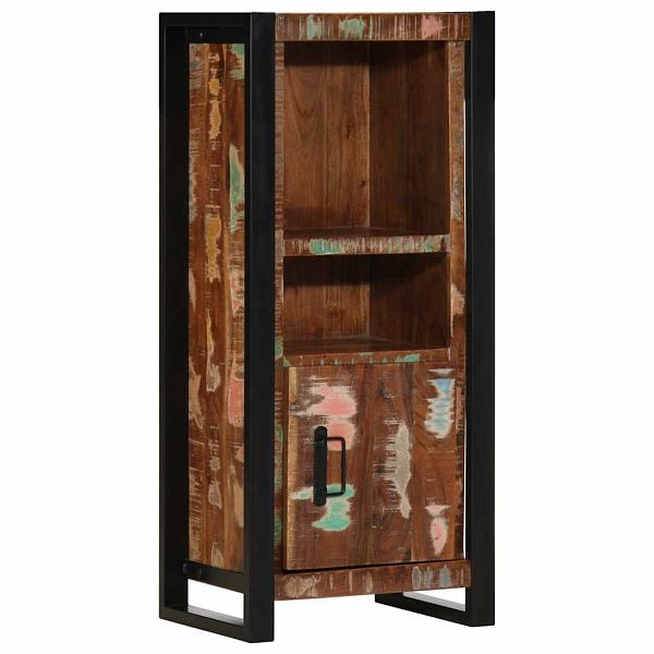 vidaXL Badschrank 40x30x90 cm Altholz Massivholz, 4013610
