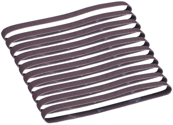 SW-Stahl Schleifbandsatz, Körnung 80+120+180, 15-teilig, S3295-5