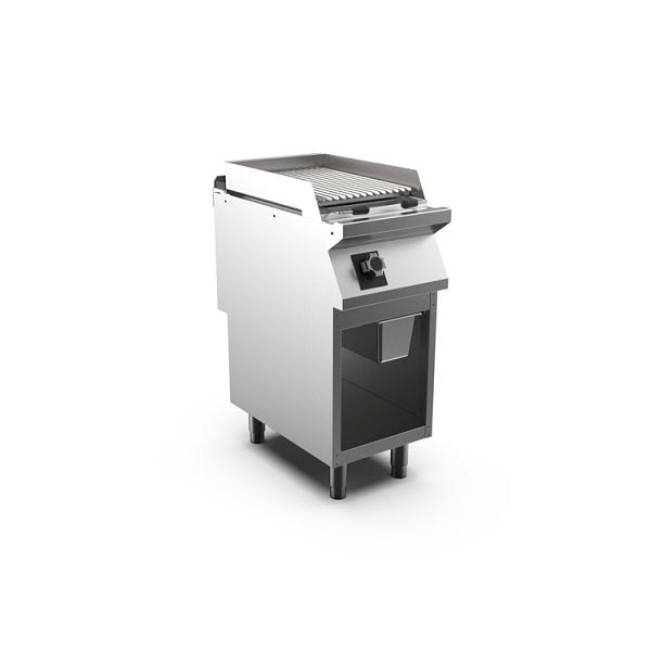 Mareno M1-700 Lavasteingrill mit verstellbarem Grillrost aus Edelstahl, 40cm, GL74GIG, 171.352