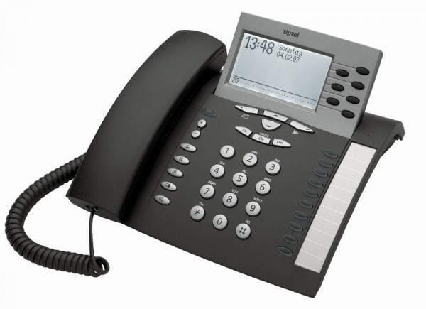 Tiptel Systemtelefon 85 System S0 anthrazit, 1082640