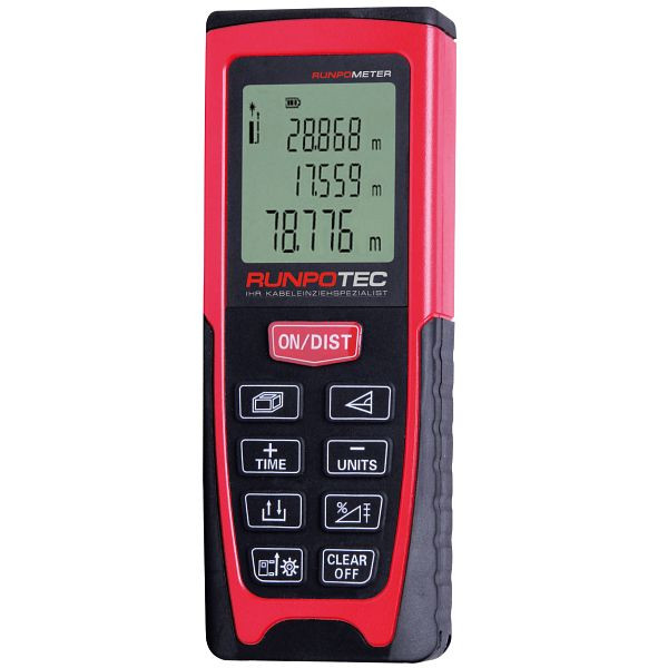 Runpotec Laser Distanzmessgerät RM 80, 10108, 9120045474893