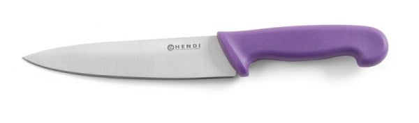 Hendi Kochmesser, LxBxH: 320x25x40 mm, Violett, Edelstahl, 842676