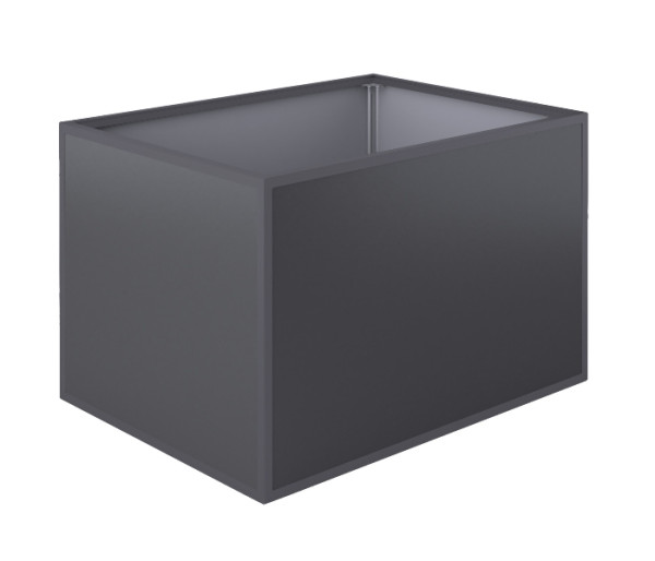 KGT Alu-Hochbeet Alu-Hochbeet 130, anthrazit-grau, 0.91 x 1.21 x 0.77 m, 16000029